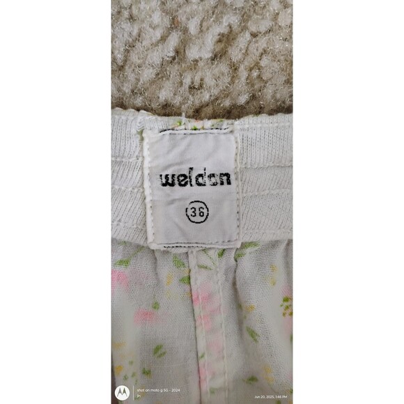 Floral Lace Trim Pajama Pants - Picture 9 of 9